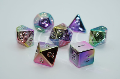 Acrylic Rainbow dice