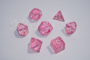 Acrylic transparent dice ：Pink